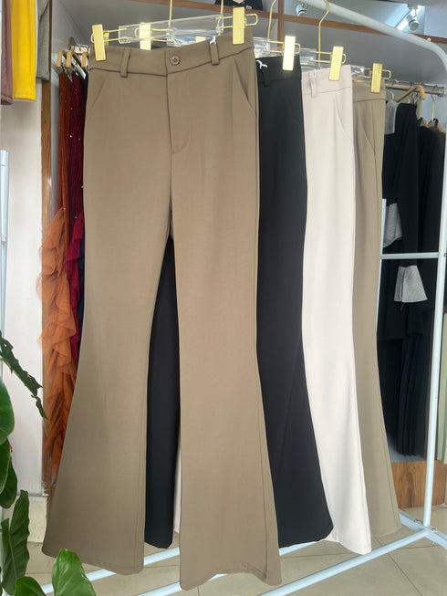 Bootcut Women Formal Trousers